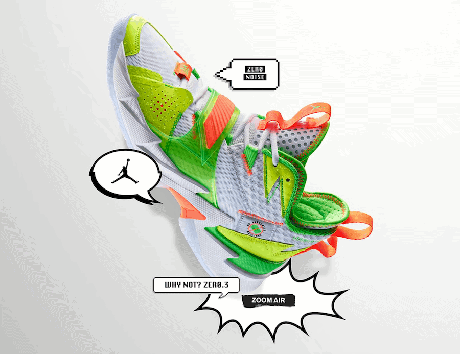 Russel Westbrook Presents The Jordan Why Not Zer0.3 "Splash Zone"
