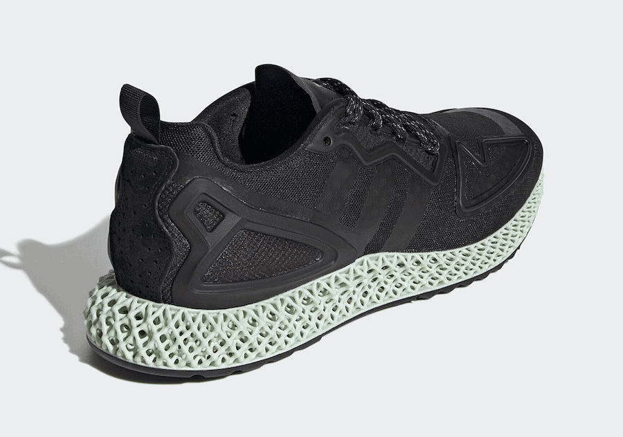 adidas Expands their 4D Collection with a "Core Black" ZX 2K