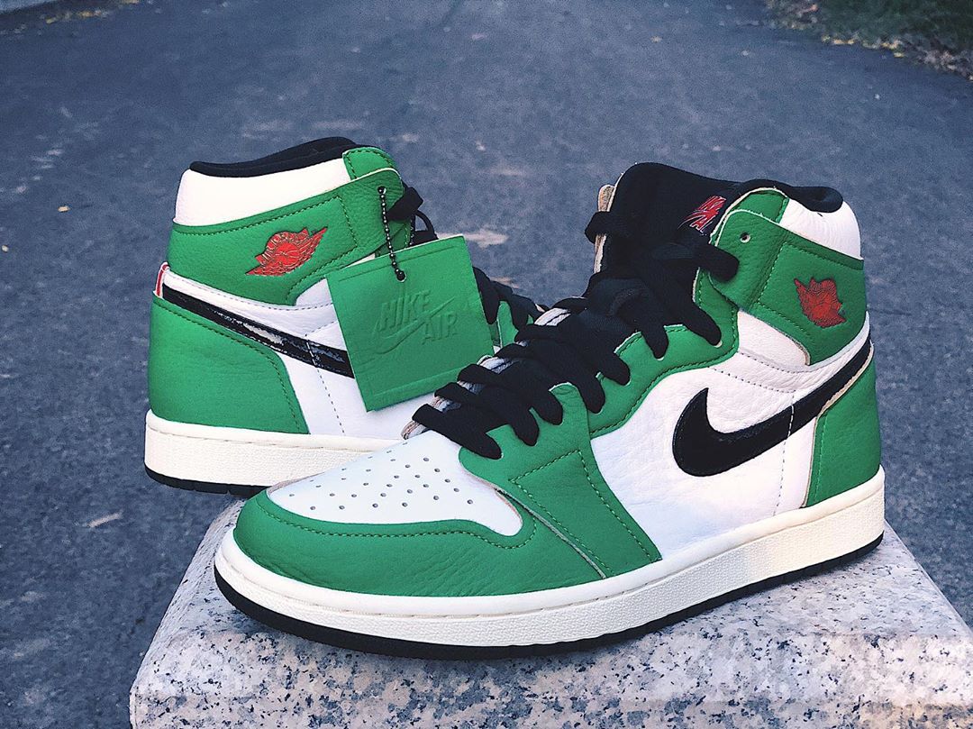 Air Jordan 1 High Og Wmns Lucky Green