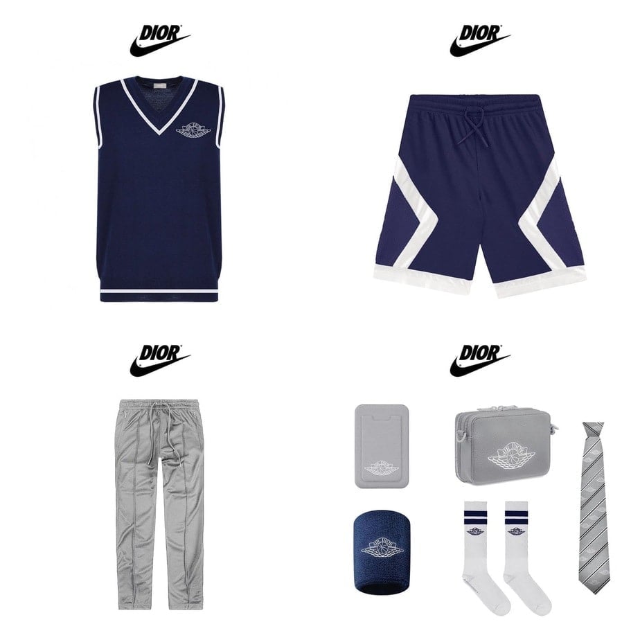 Dior x Air Jordan Apparel Collection Revealed