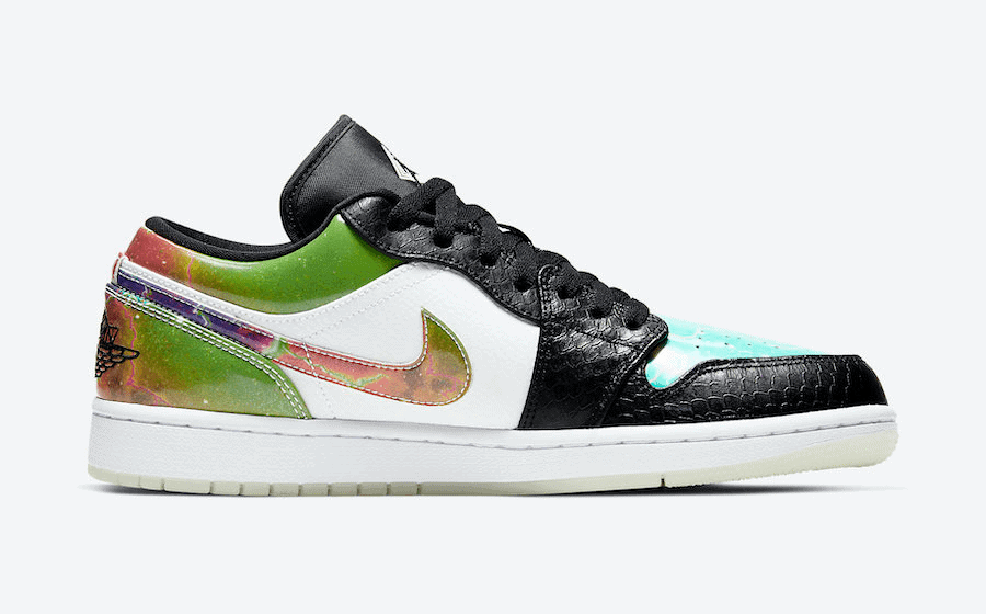 Another Air Jordan 1 Low Surfaces with a "Galaxy" Upper
