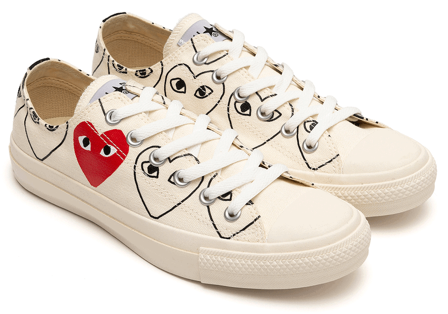 CDG Play Covers The Converse Chuck 70 in an All-Over Print
