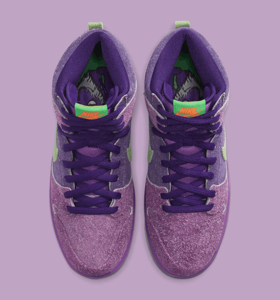Nike SB Dunk High "Purple Skunk"