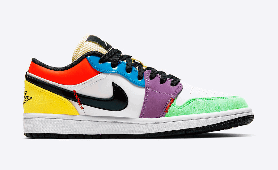 Air Jordan 1 Low will Feature the “Multicolor” Design Next
