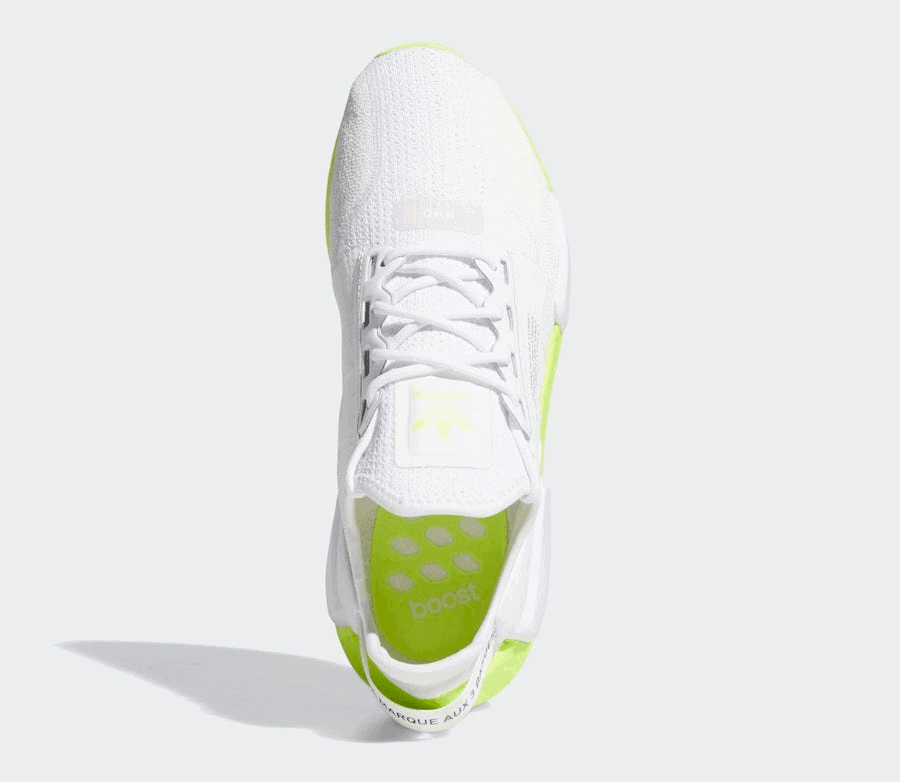 Volt Boost Steals the Show on this adidas NMD_R1 V2