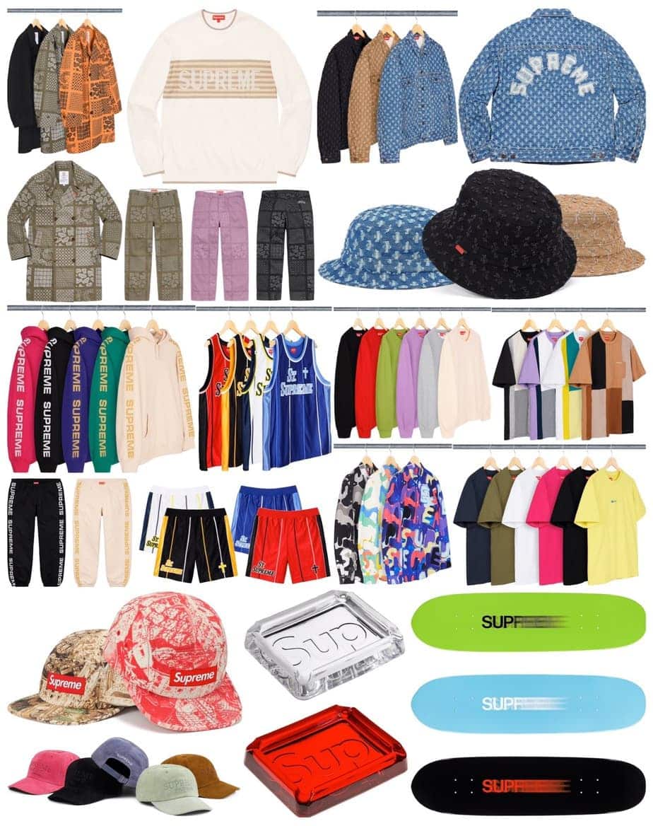 Supreme SS20 Week 10 Droplist