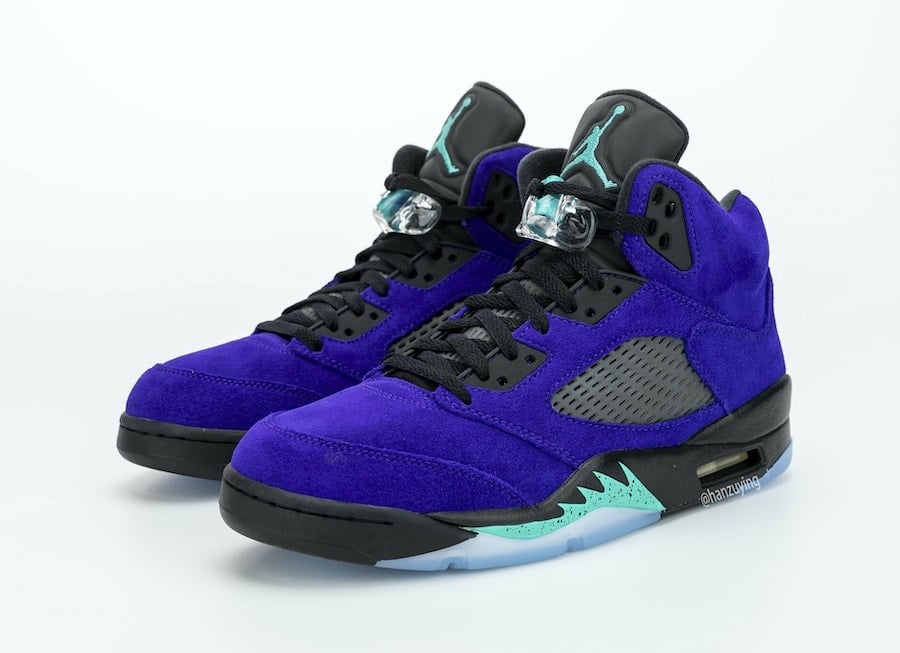 Air Jordan 5 "alternate Grape"