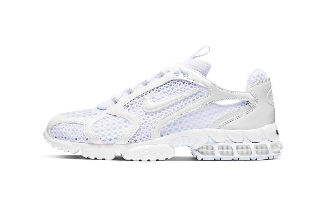 Nike Air Zoom Spiridon Cage 2 Triple White CJ1288-100 Release Date Info