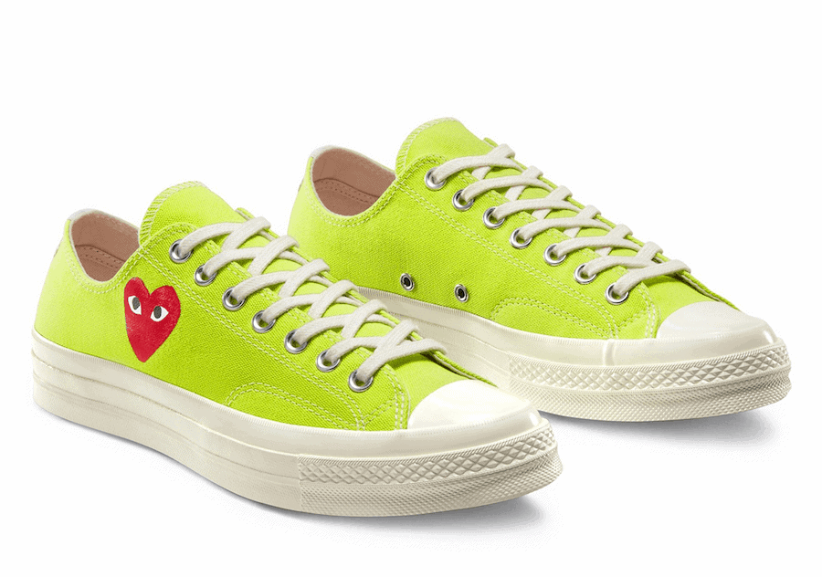 CDG Play and Converse Offer a Spring Flair to their Chuck 70 Collection