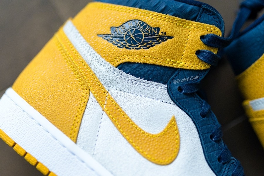 Detailed Images of the Michigan Air Jordan 1 PE