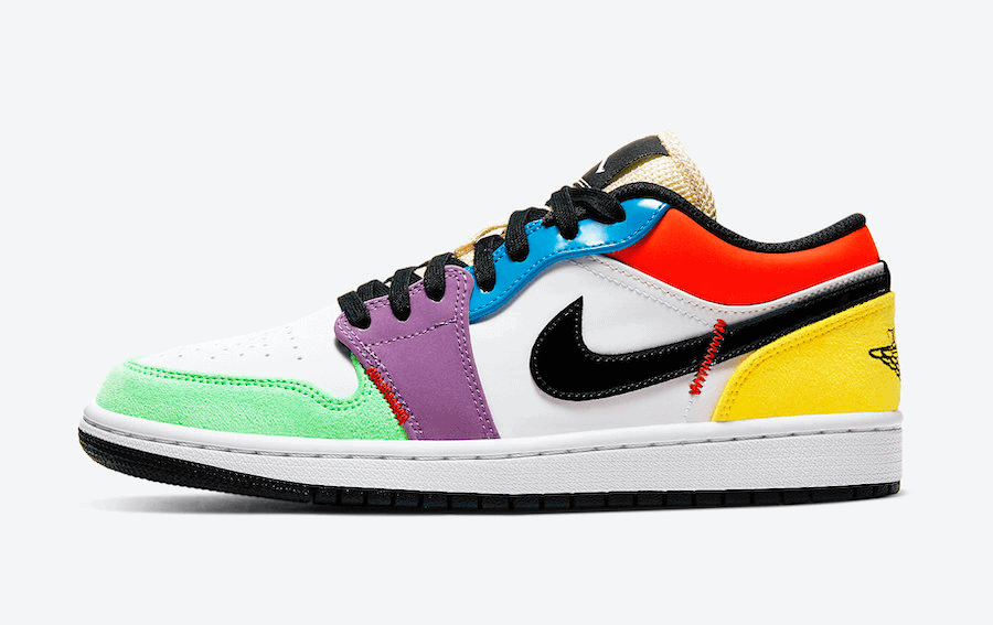 Air Jordan 1 Low will Feature the “Multicolor” Design Next