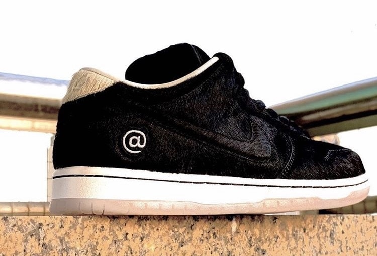 Nike SB Dunk Low Medicom Be@rbrick Black/beige