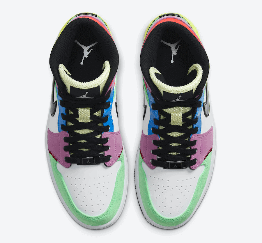 Official Images of the Air Jordan 1 Mid “Lightbulb”