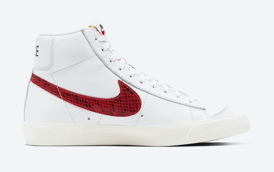 Patriotic Snakeskin Shines on this Nike Blazer Mid ‘77