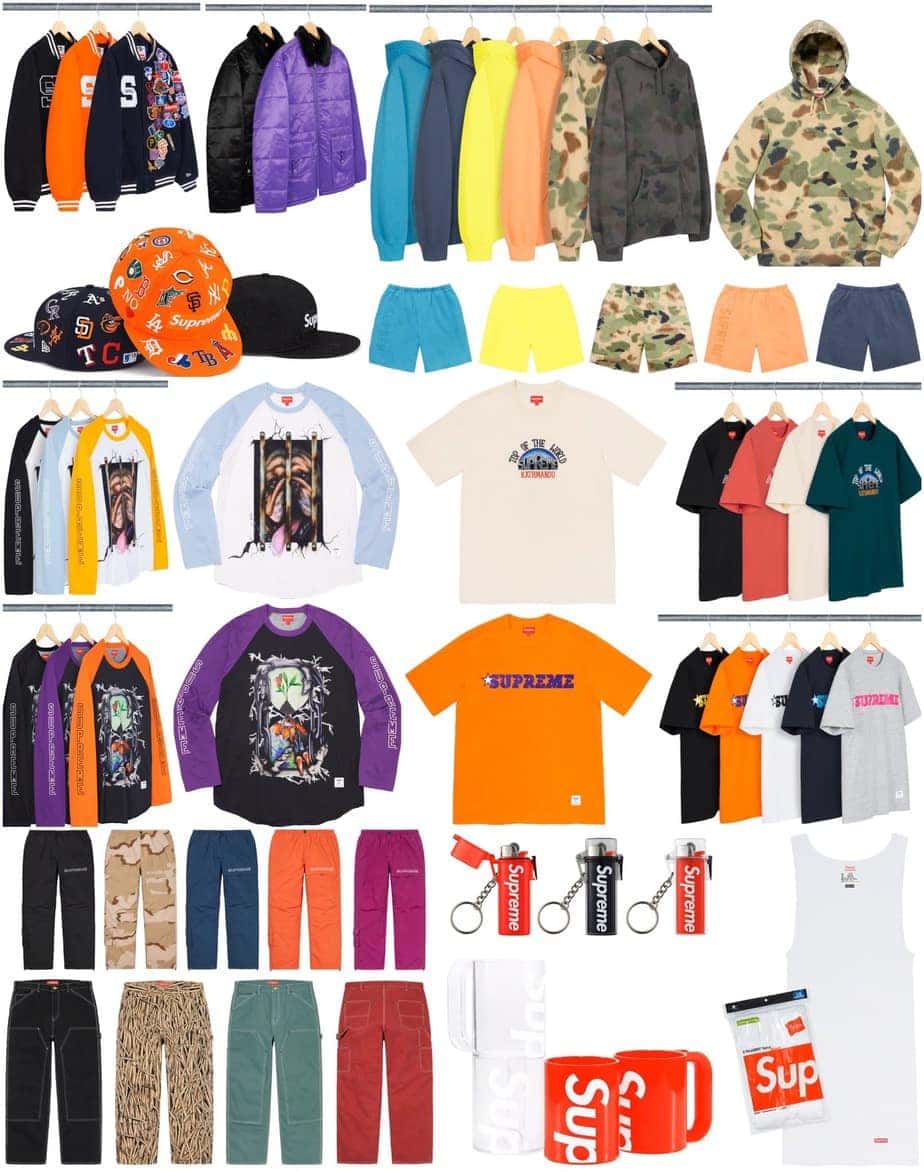 Supreme SS20 Week 9 Droplist
