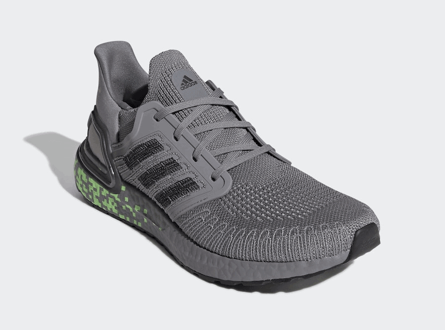 adidas Gives the Ultra Boost 20 a Pixeled "Signal Green" Makeover