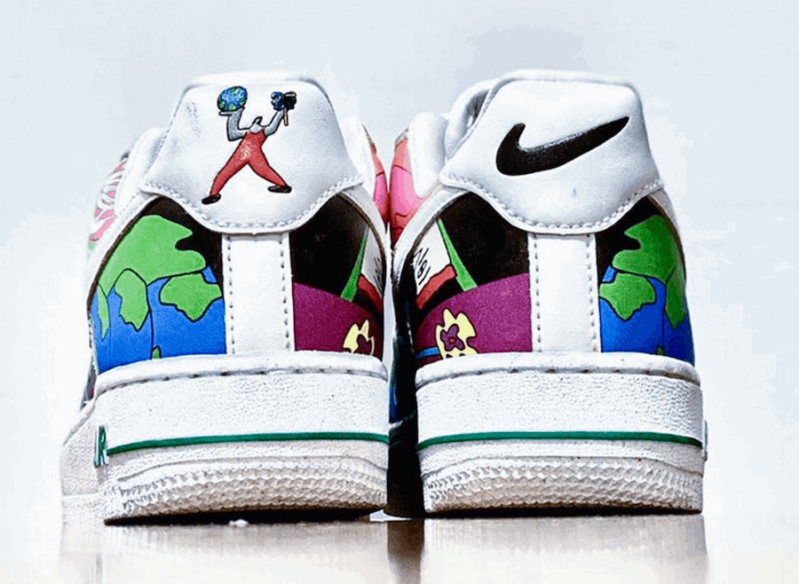 Official Look at the Ruohan Wang x Nike Air Force 1