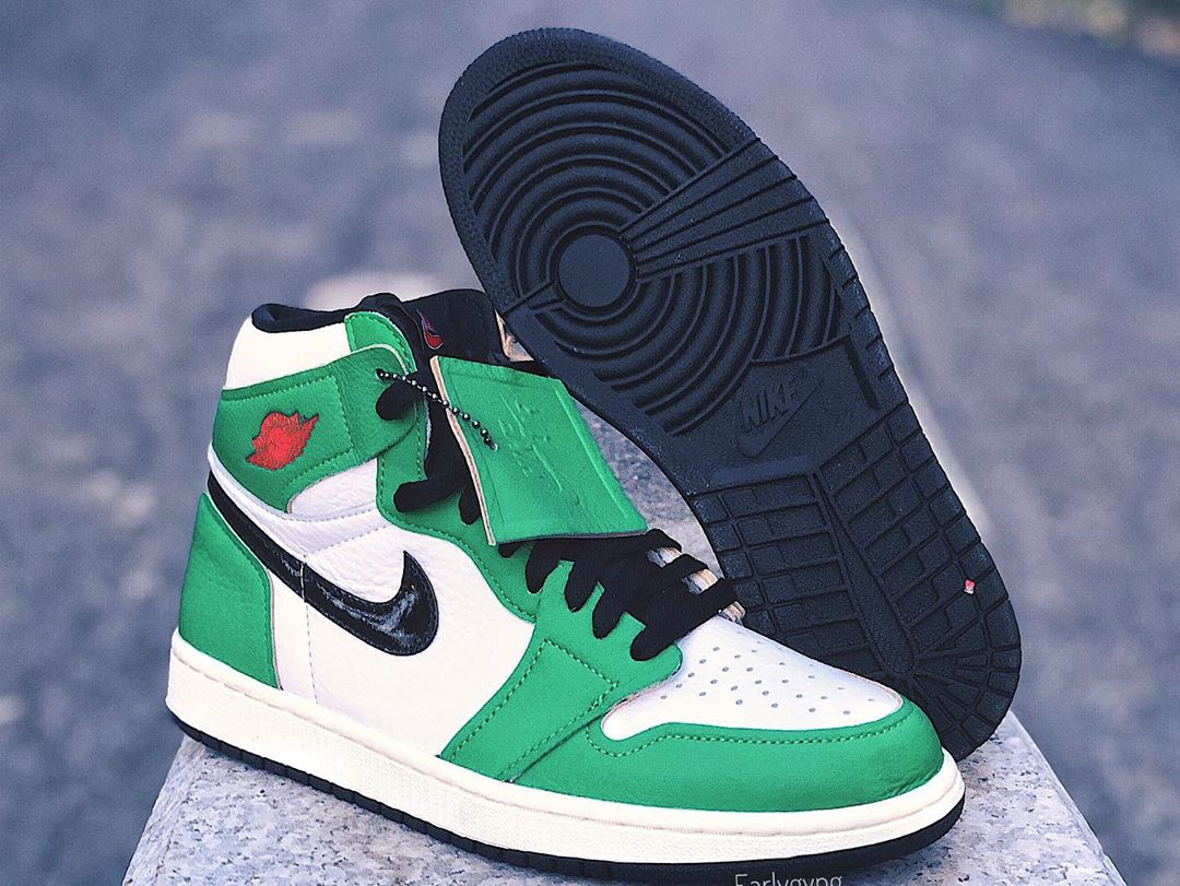 Air Jordan 1 High Og Wmns Lucky Green