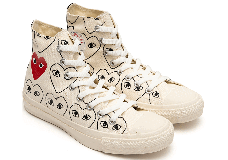 CDG Play Covers The Converse Chuck 70 in an All-Over Print