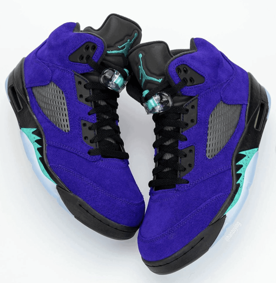 Air Jordan 5 "alternate Grape"