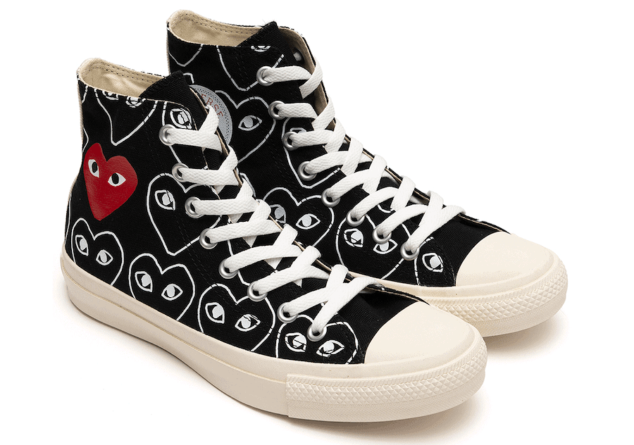 CDG Play Covers The Converse Chuck 70 in an All-Over Print