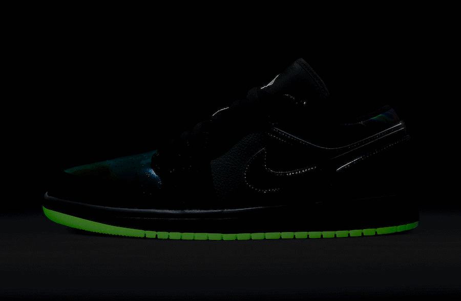 Another Air Jordan 1 Low Surfaces with a "Galaxy" Upper