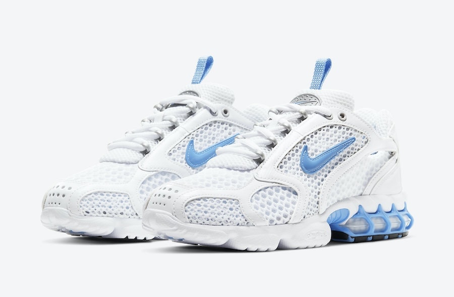 Nike Air Zoom Spiridon Cage 2 White University Blue CD3613-100