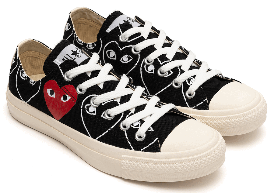 CDG Play Covers The Converse Chuck 70 in an All-Over Print
