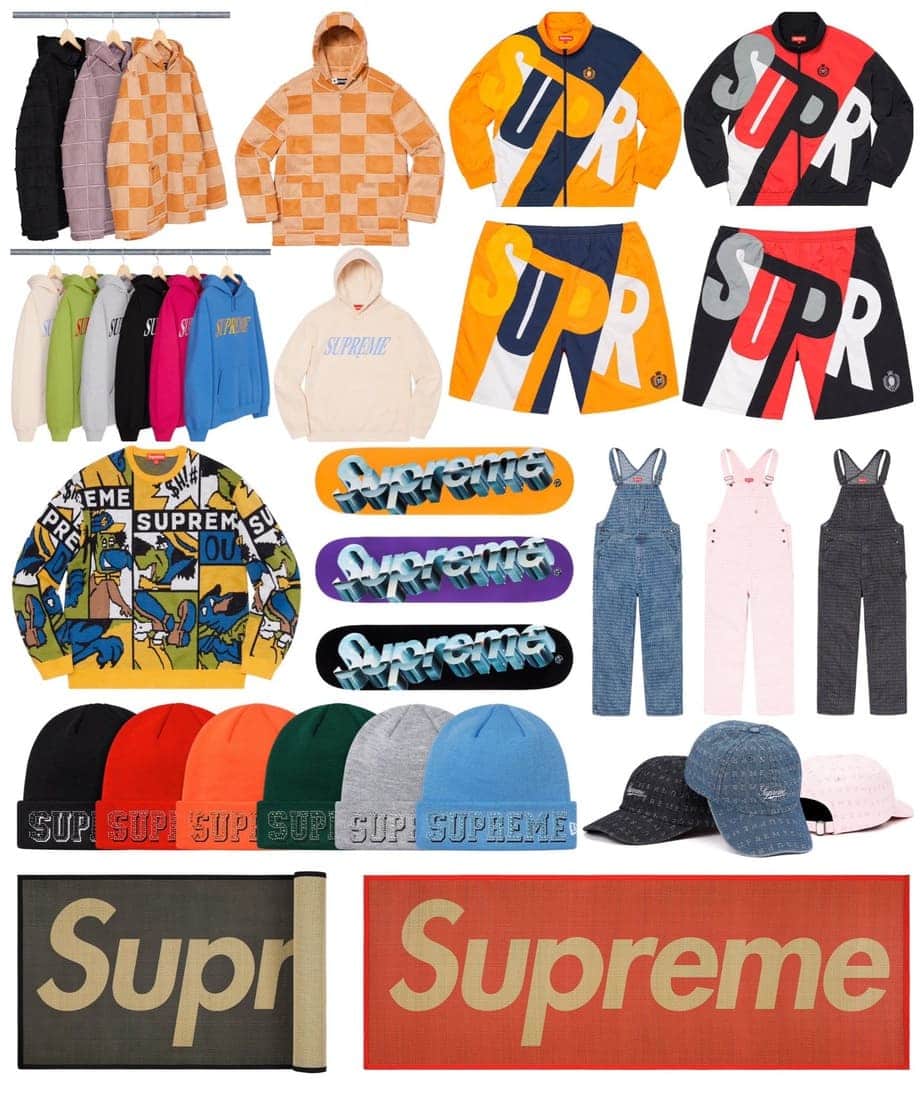 Supreme SS20 Week 8 Droplist