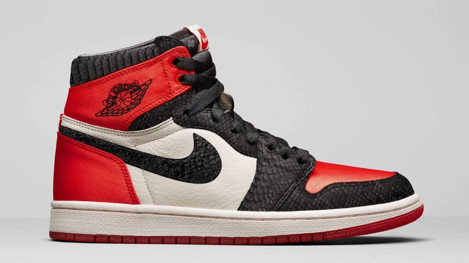 Air Jordan 1 Satin Snake