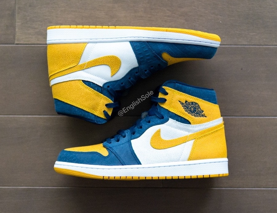 Detailed Images of the Michigan Air Jordan 1 PE
