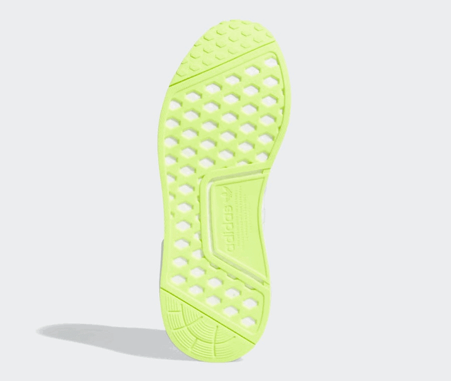 Volt Boost Steals the Show on this adidas NMD_R1 V2