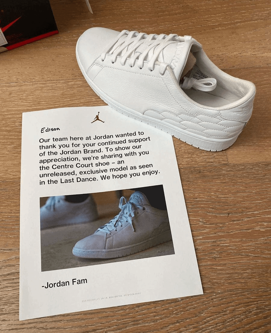 Air Jordan Centre Court "White on White" Releasing Before Christmas