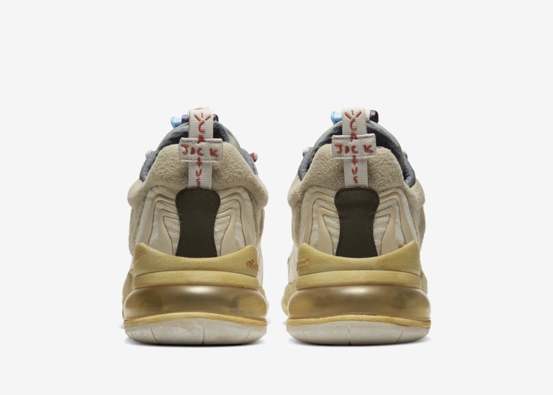 Official Images of the Travis Scott x Nike Air Max 270 React