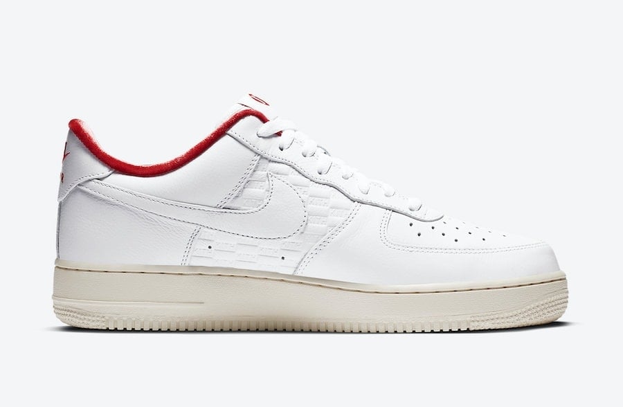 Kith X Nike Air Force 1 Low White Red