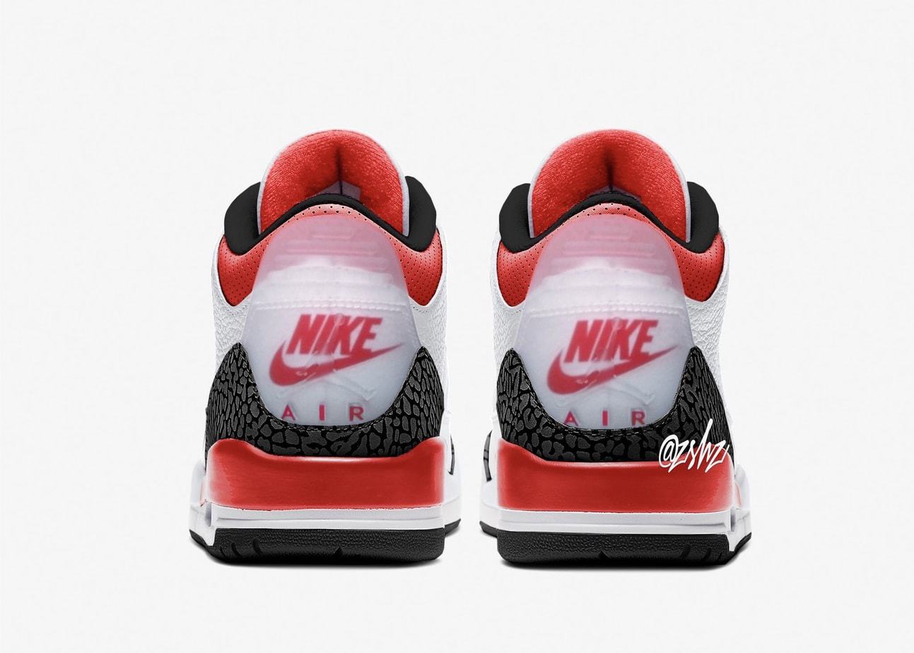 Air Jordan 3 Fire Red August 2020