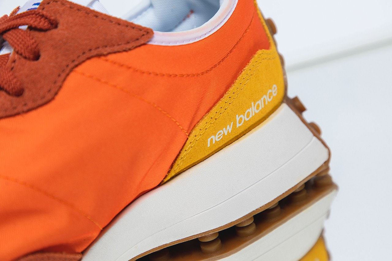 New Balance 327 Non Split Colors Blue Yellow Orange White Red Navy Closer Look
