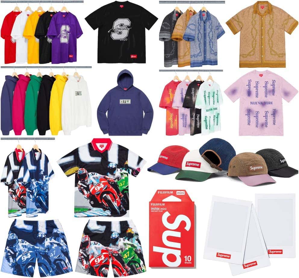 Supreme SS20 Week 13 Droplist
