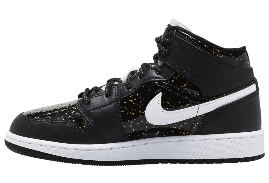 A Speckled Design Adorns the Air Jordan 1 Mid Next