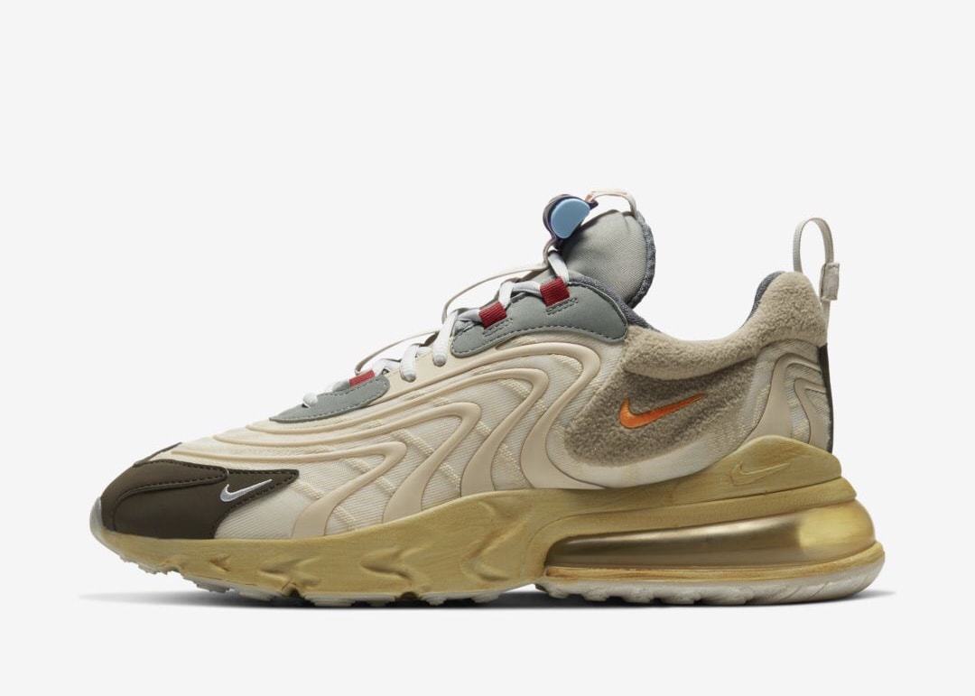 Official Images of the Travis Scott x Nike Air Max 270 React