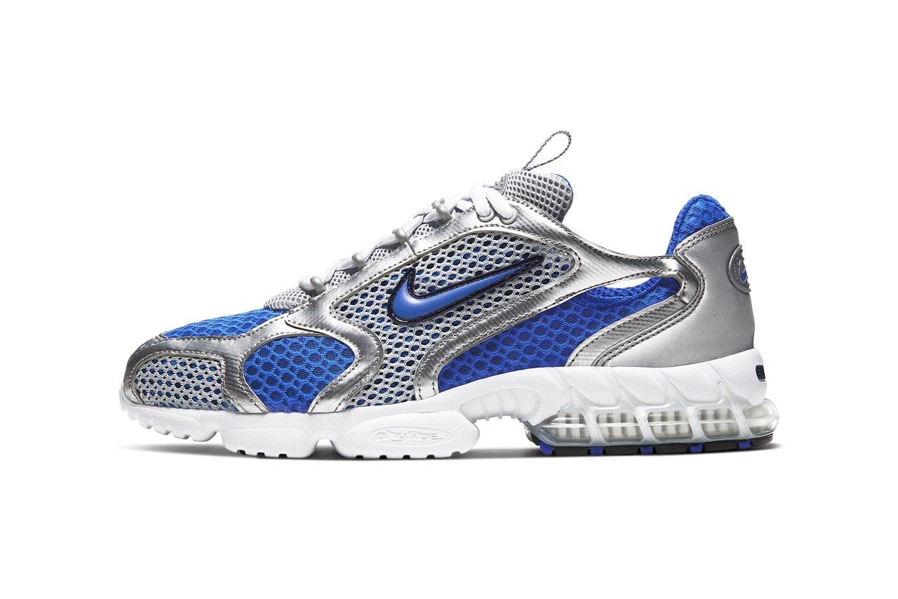 Nike Air Zoom Spiridon Cage 2 Team Red Varsity Royal CJ1288-601 002 Release Date Info