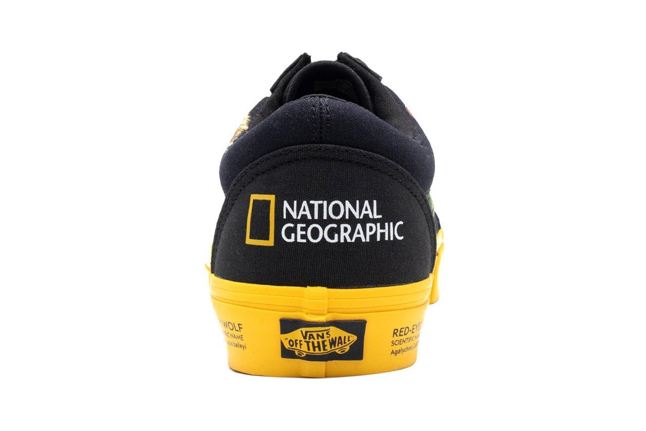 National Geographic Vans Collaboration Slip On Era Authentic Old Skool Sk8 Hi