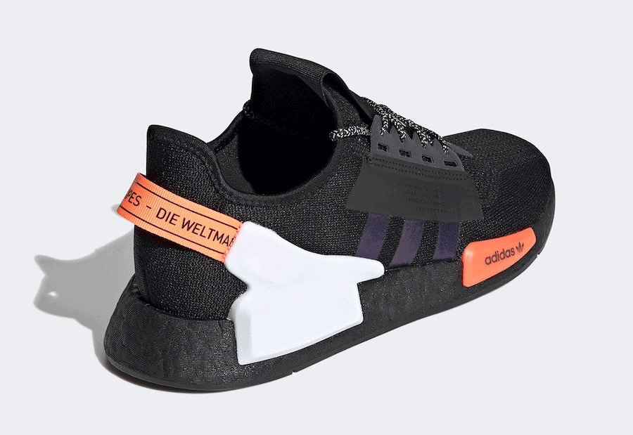 adidas Gives the NMD_R1 V2 Iridescent Three Stripes Branding