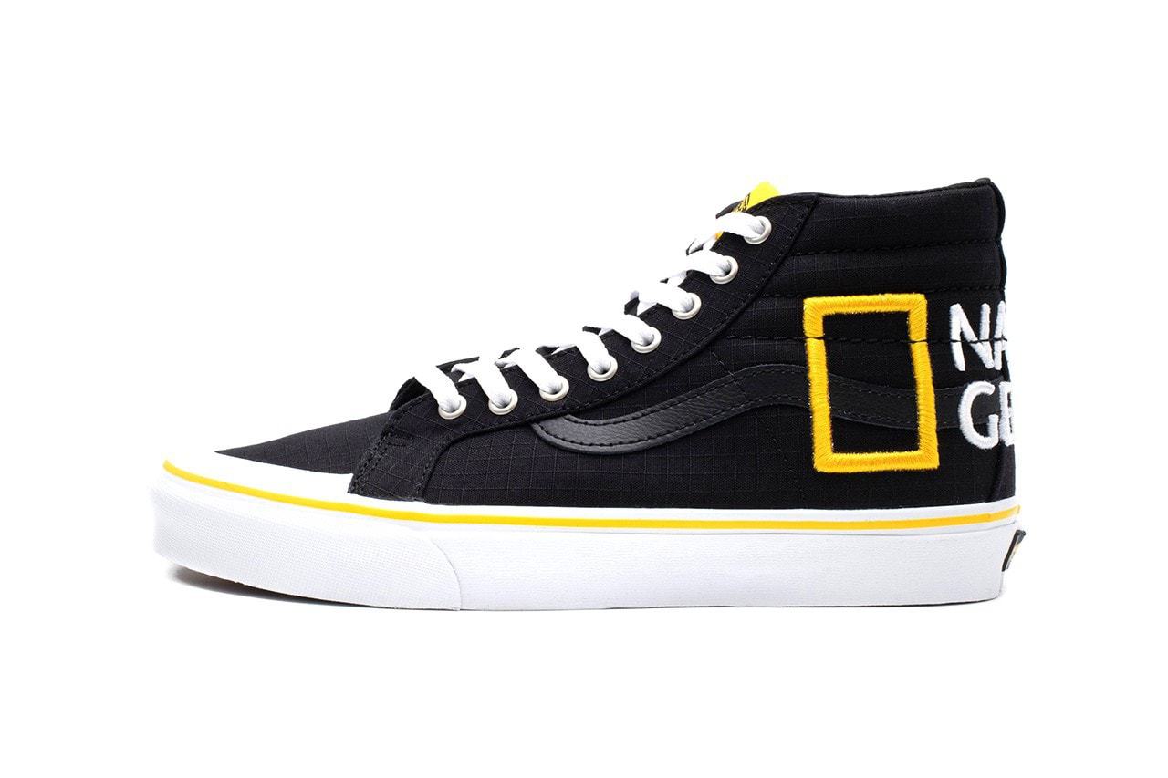 National Geographic Vans Collaboration Slip On Era Authentic Old Skool Sk8 Hi