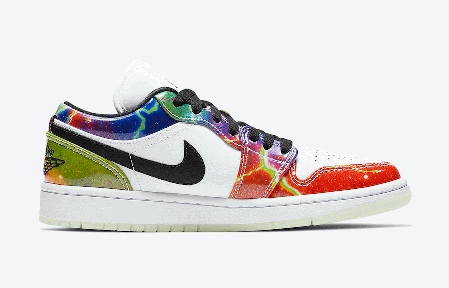Another Air Jordan 1 Low Surfaces with a "Galaxy" Upper