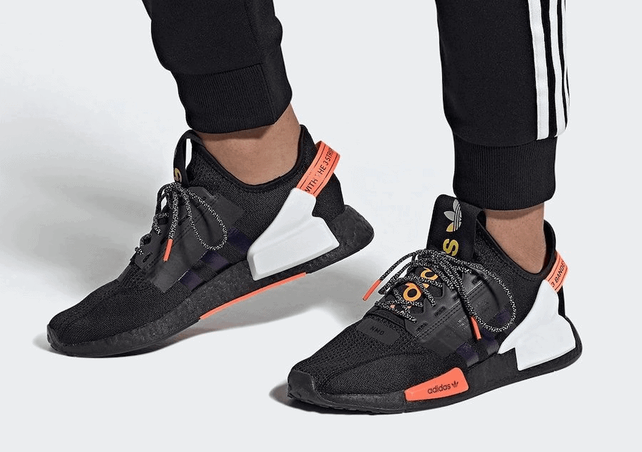 adidas Gives the NMD_R1 V2 Iridescent Three Stripes Branding