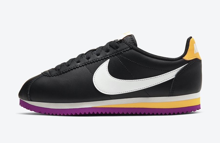 Nike Classic Cortez Featured in a Lakers Themed Colorway