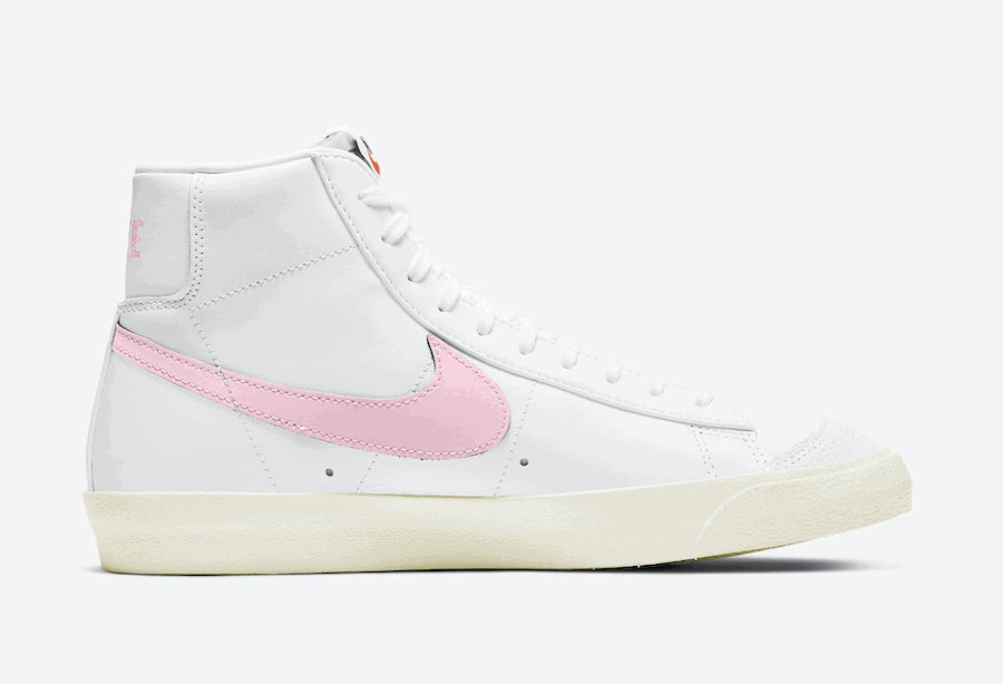 Nike Gives the Blazer Mid "Pink Foam" Swooshes