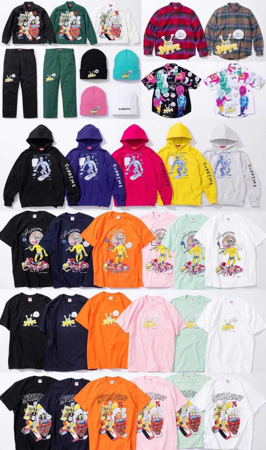 Supreme SS20 Week 12 Droplist