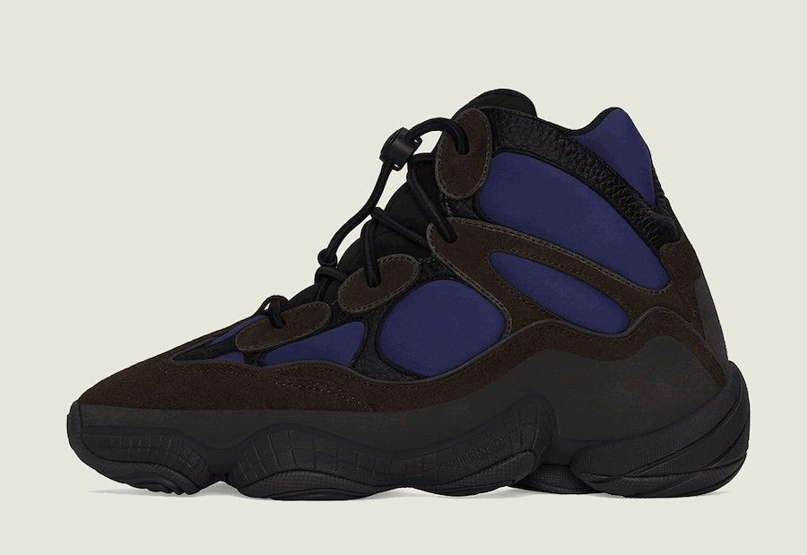 Official Images of the adidas Yeezy 500 High “Tyrian”